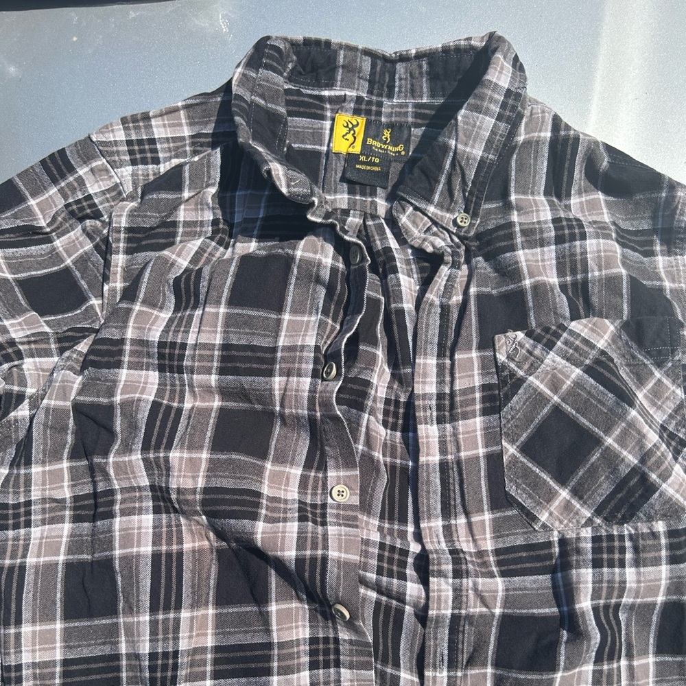 Men’s browning flannel